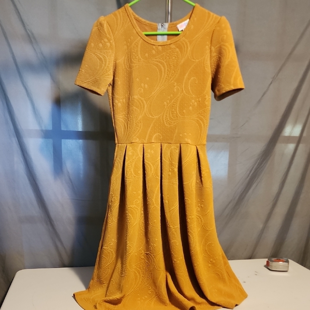 Lalaroe Mustard Dress
